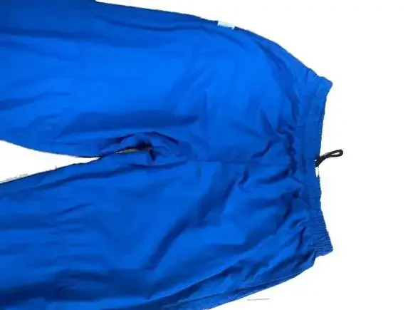 Vintage Boathouse Sports Mesh Lined Windbreaker Pants Side Zip Royal Blue Medium - Picture 2 of 16